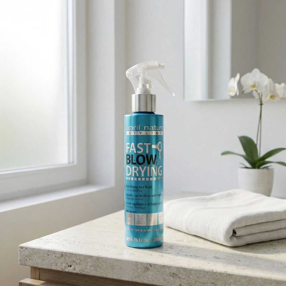 Двофазний спрей для випрямлення та швидкого сушіння волосся - Abril et Nature Stiyling Fast Blow Drying 5