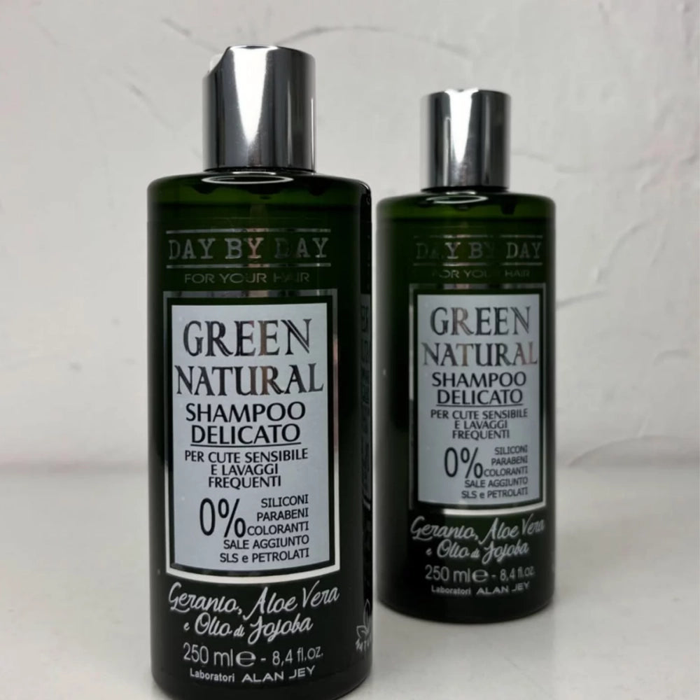 Шампунь делікатний для чутливої шкіри - Alan Jey Green Natural 5
