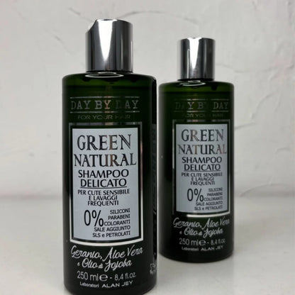 Шампунь делікатний для чутливої шкіри - Alan Jey Green Natural 5