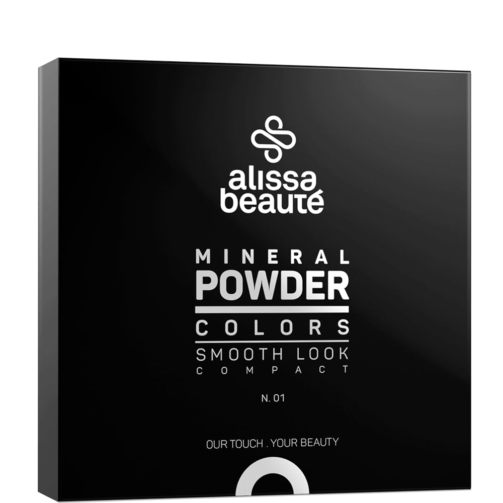 Минеральная компактная пудра для лица 9г - Alissa Beaute Mineral Powder 9g