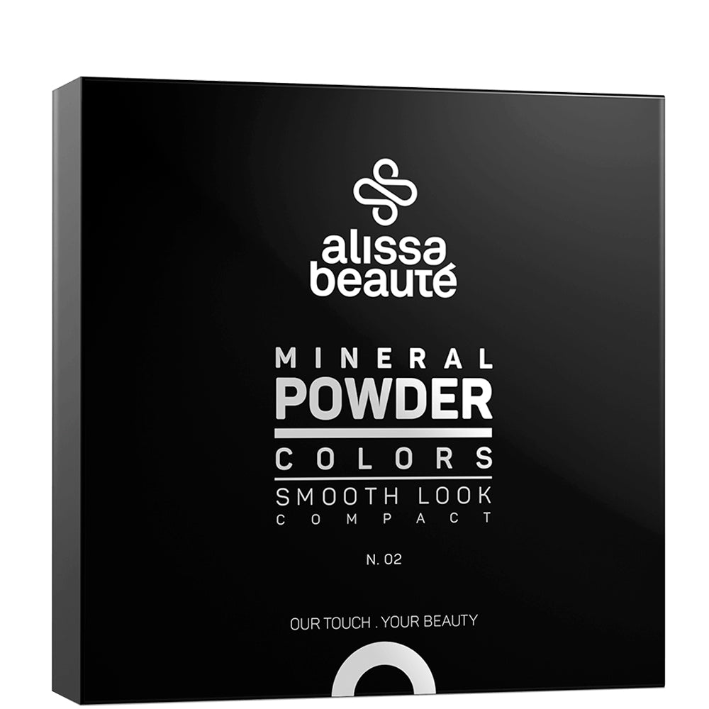 Мінеральна компактна пудра для обличчя 9г - Alissa Beaute Mineral Powder 9g