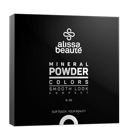 Мінеральна компактна пудра для обличчя 9г - Alissa Beaute Mineral Powder 9g