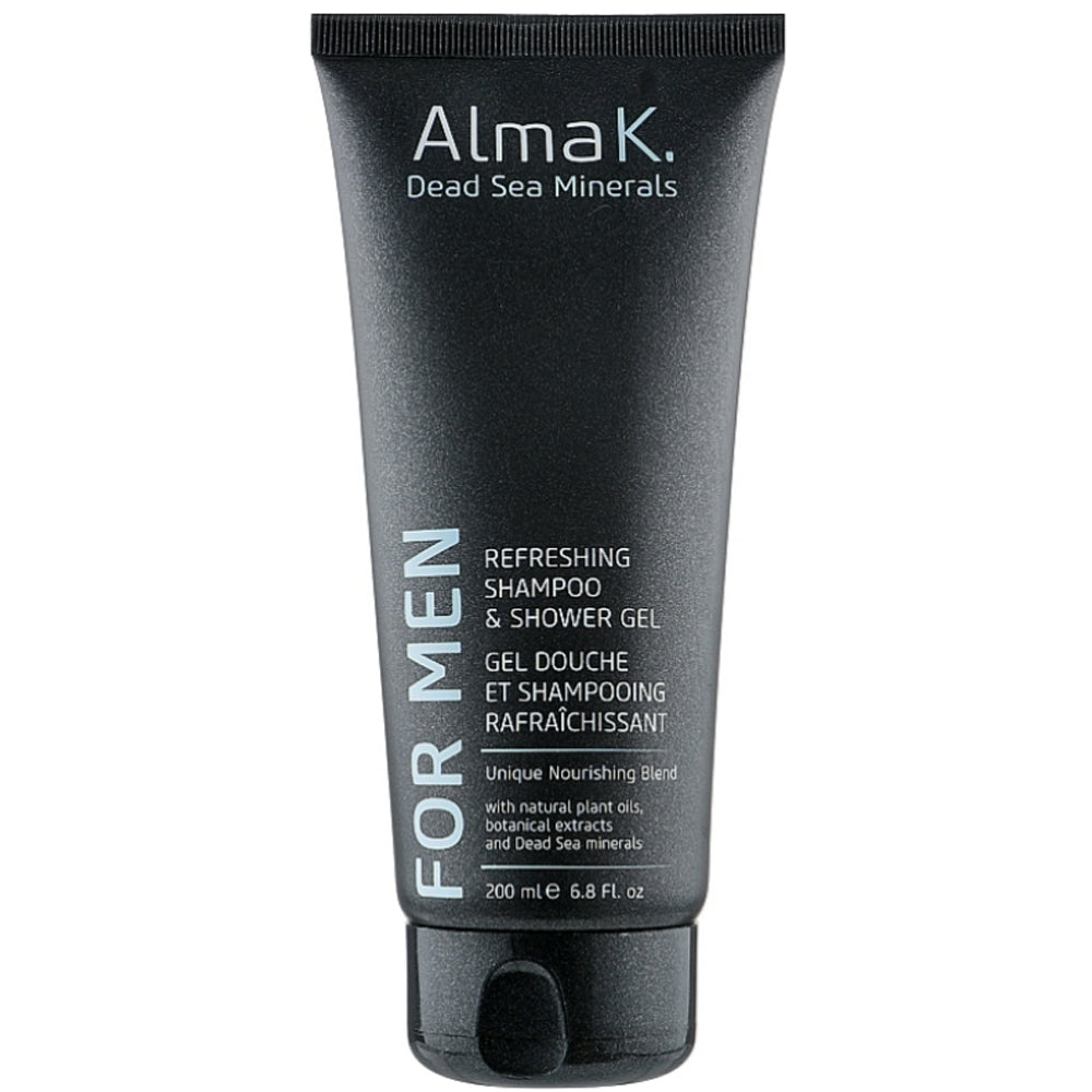 Шампунь і гель для душу освіжаючий - Alma K. For Men Refreshing Shampoo &amp; Shower Gel