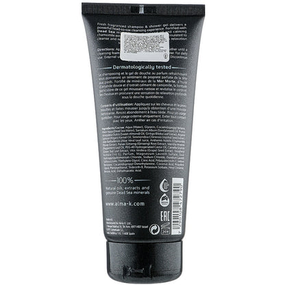 Шампунь і гель для душу освіжаючий - Alma K. For Men Refreshing Shampoo &amp; Shower Gel