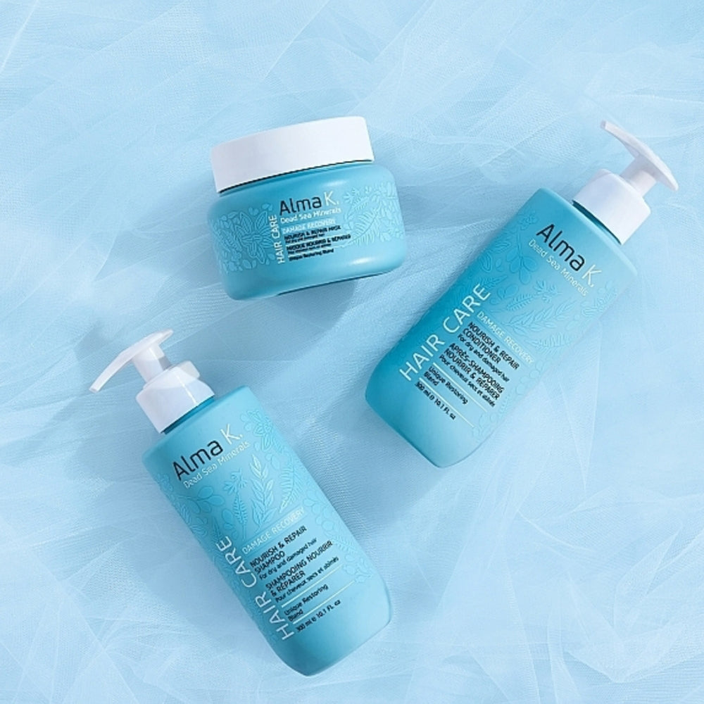 Маска для волосся живильна і відновлююча - Alma K.  5