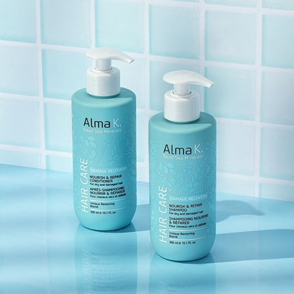 Шампунь для волосся живильний і відновлюючий - Alma K. Hair Care Nourish &amp; Repair Shampoo