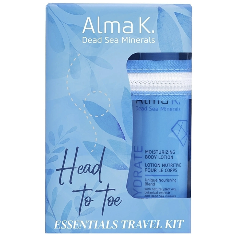 Набор дорожный по уходу за телом и волосами - Alma K. Head To Toe Travel Kit