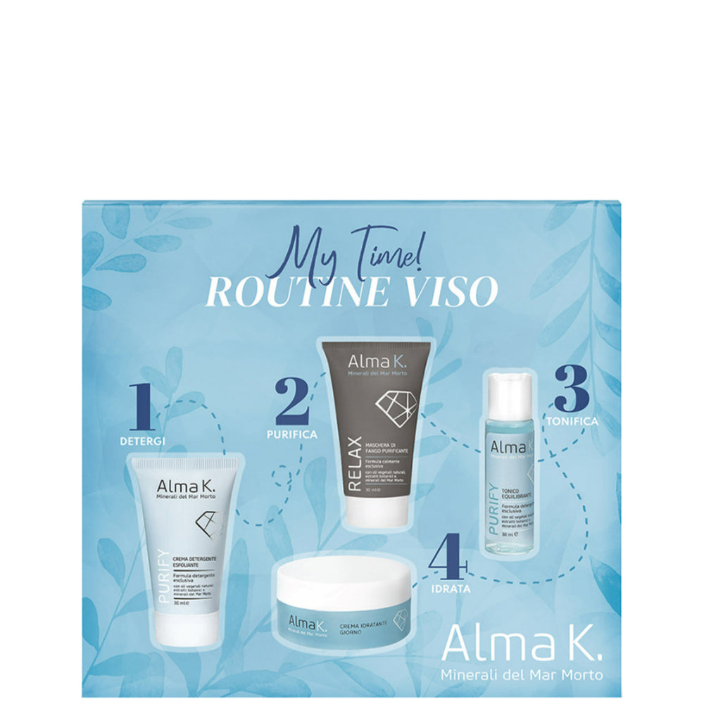 Набір для догляду за обличчям - Alma K. My Time Face Care Routine Kit