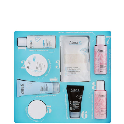 Набор для волос, тела и лица - Alma K. Nourishing Moments Set