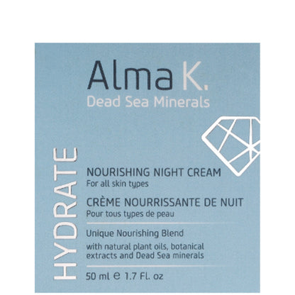 Крем для обличчя нічний живильний для всіх типів шкіри - Alma K. Nourishing Night Cream