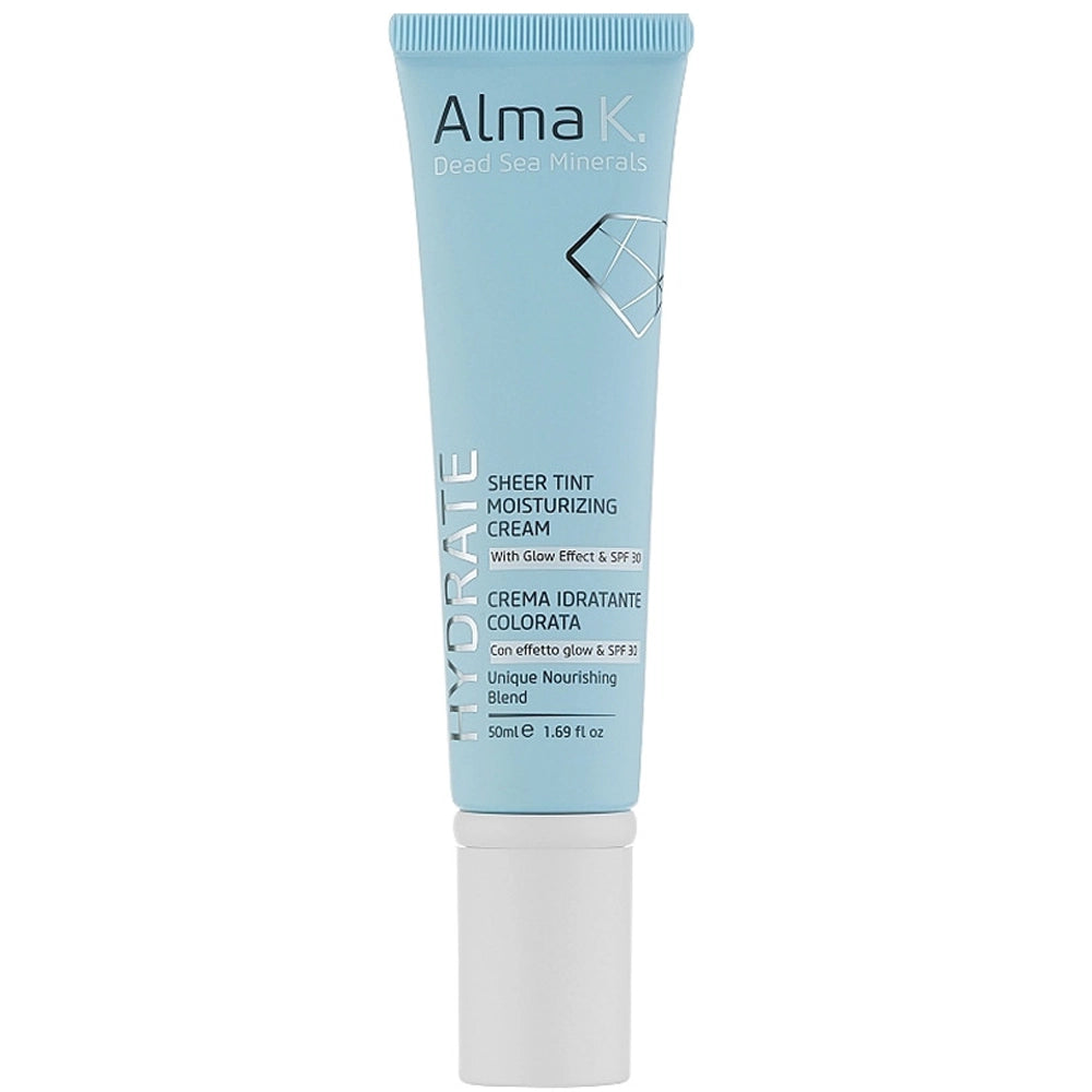 Крем-тінт зволожуючий для обличчя з ефектом сяйва - Alma K