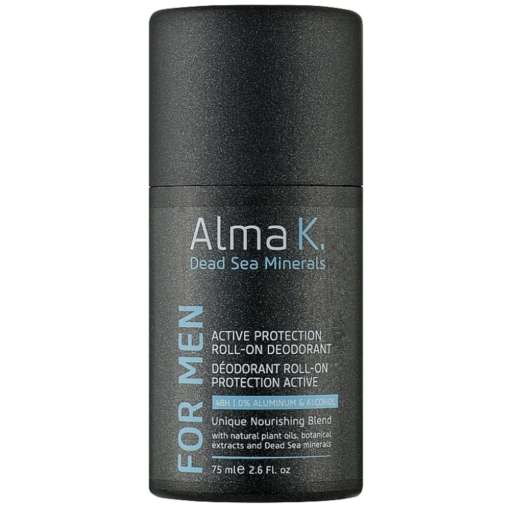 Дезодорант кульковий для чоловіків - Alma К. For Men Active Protection Roll-On Deodorant