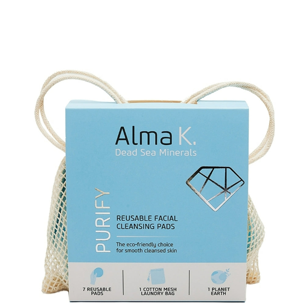 Подушечки для лица очищающие многоразовые - Alma К. Reusable Facial Cleansing Pads