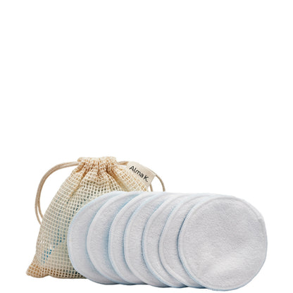 Подушечки для обличчя очищуючі багаторазові - Alma К. Reusable Facial Cleansing Pads