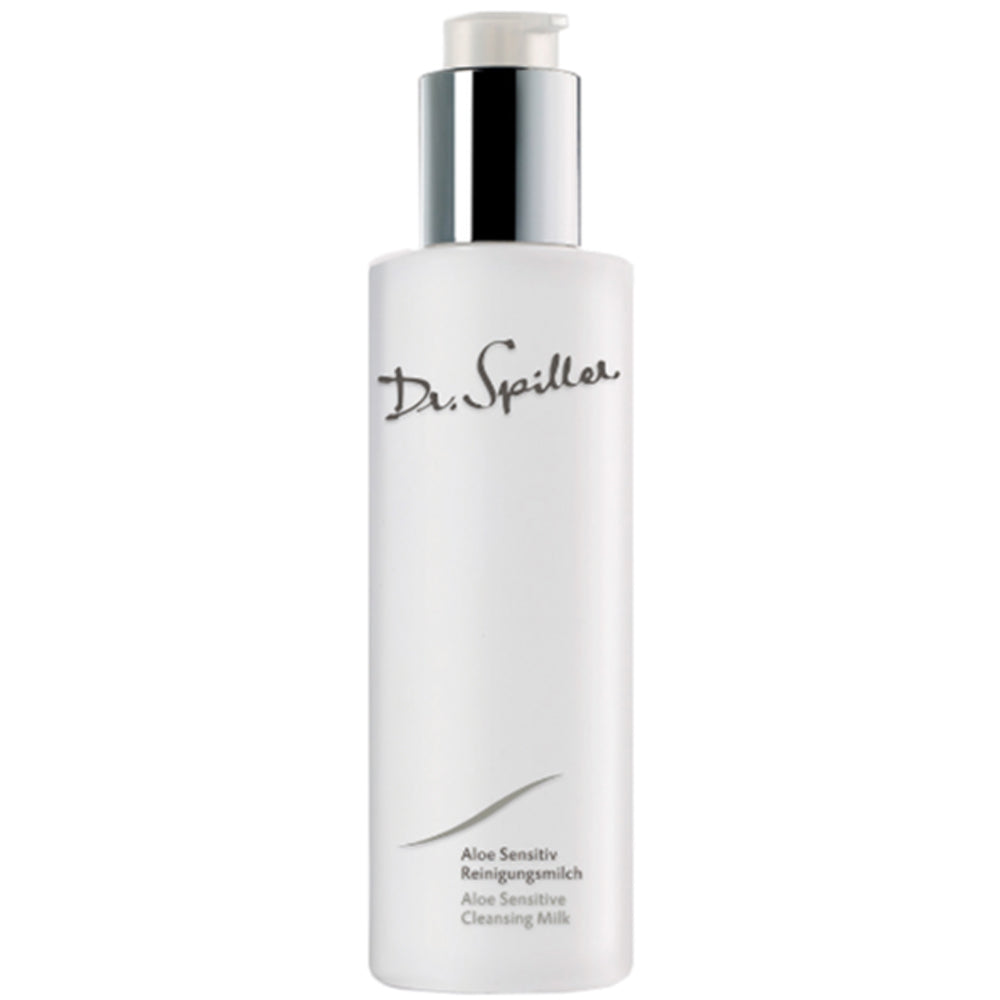 Очищуюче молочко для чутливої шкіри з алое вера - Dr. Spiller Aloe Sensitive Cleansing Milk