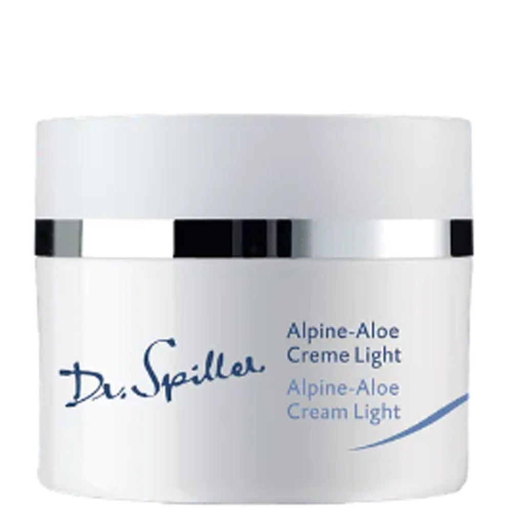 Легкий крем из алоэ для чувствительной кожи – Dr. Spiller Alpine-Aloe Cream Light