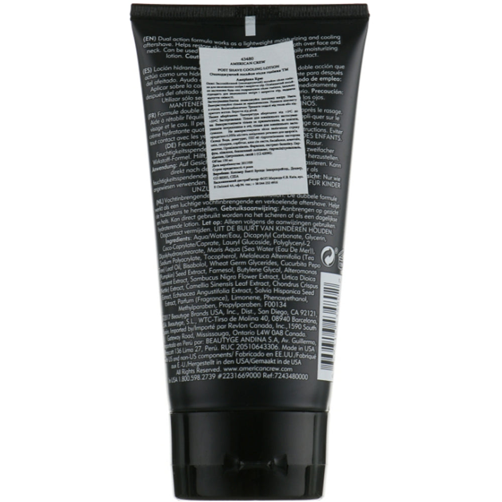 American Crew Post-Shave Cooling Lotion - Охолоджуючий лосьйон після гоління