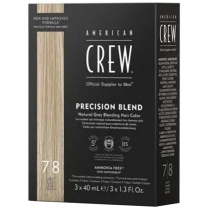 American Crew Precision Blend Light - Система маскування сивини (рівень 7-8)