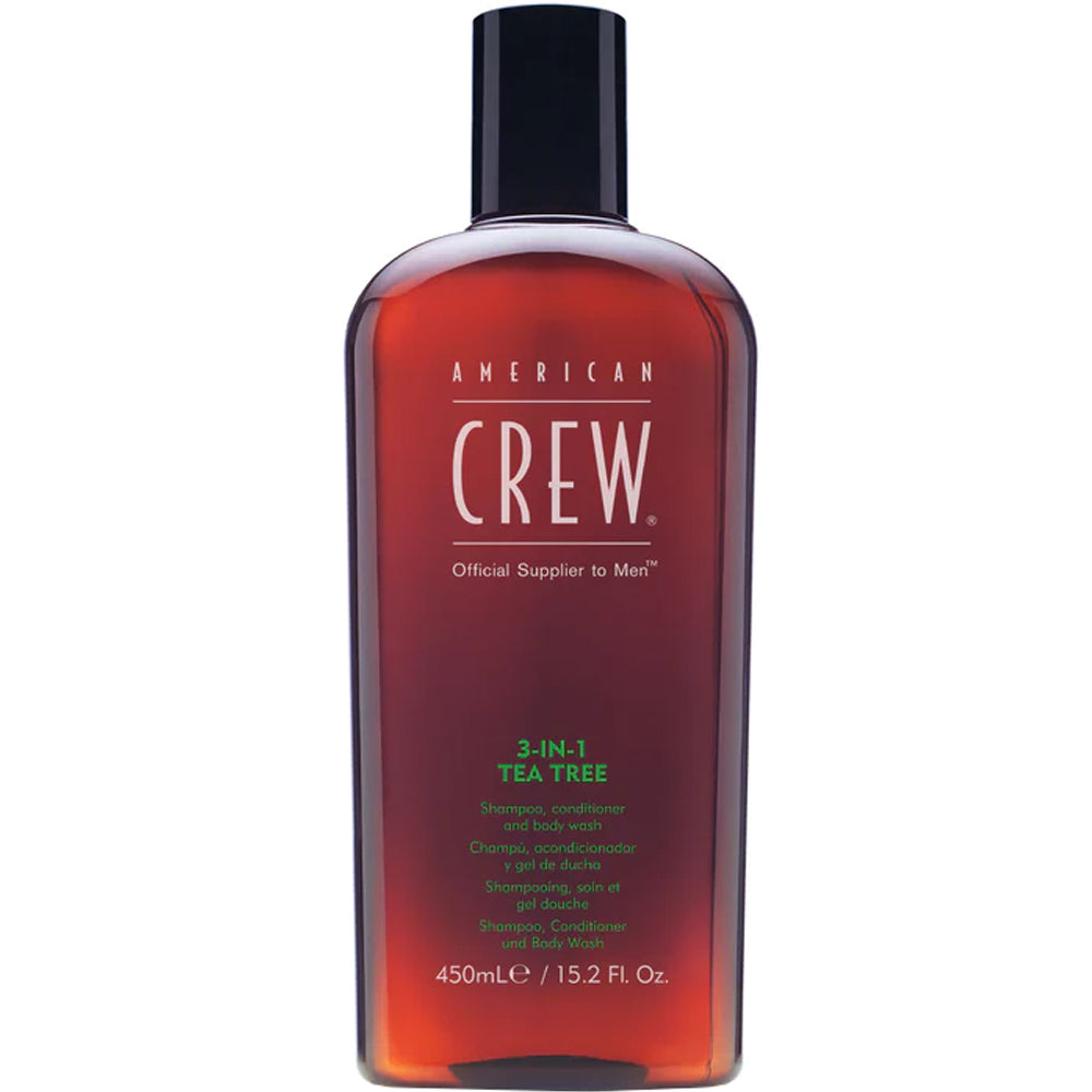 American Crew Tea Tree 3 In 1 - Средство по уходу за волосами и телом "Чайное дерево"