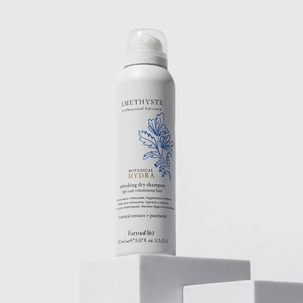 Шампунь для мгновенной очистки, легкости и прикорневого объема - Farmavita Amethyste Botanical Hydra Refreshing Dry Shampoo