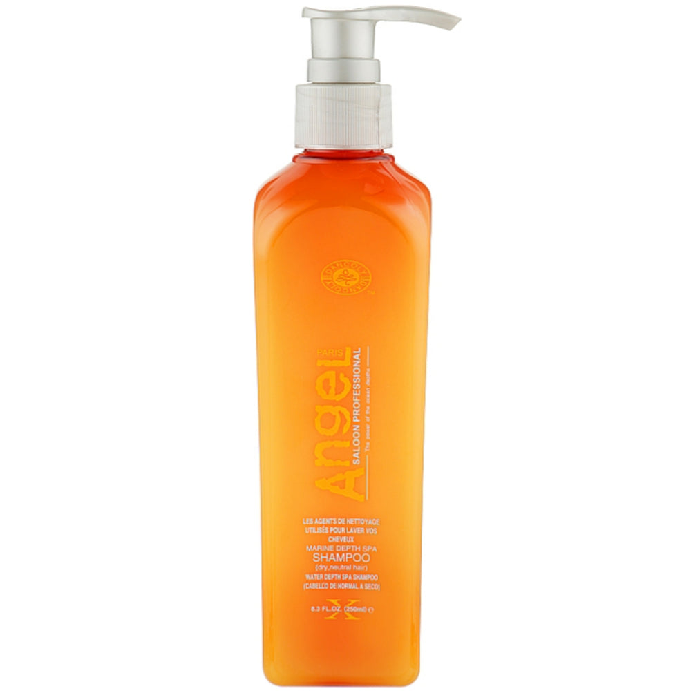 Angel Professional Paris Marine Depth SPA Dry And Normal Hair Shampoo - Шампунь для нормального та схильного до сухості волосся