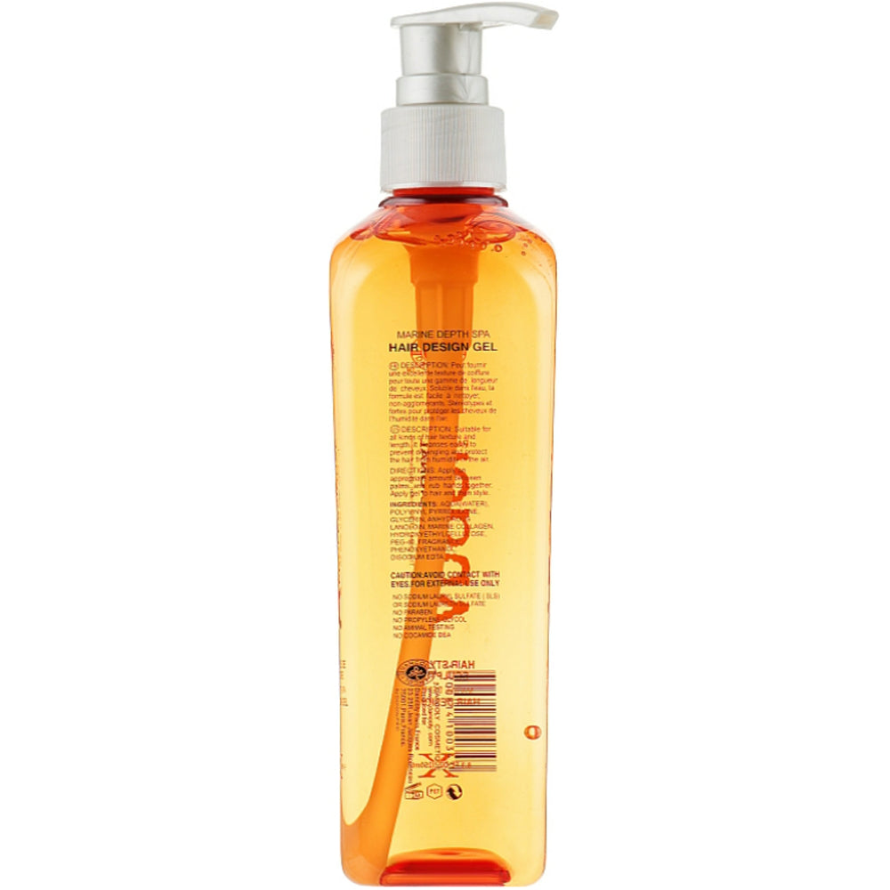 Angel Professional Paris Marine Depth SPA Hair Design Gel - Гель для дизайну волосся з глибоководними екстрактами середньої фіксації
