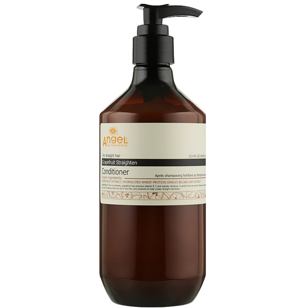 Angel Professional Paris Provence Grapefruit Straighten Conditioner - Кондиціонер для прямого волосся з екстрактом грейпфрута