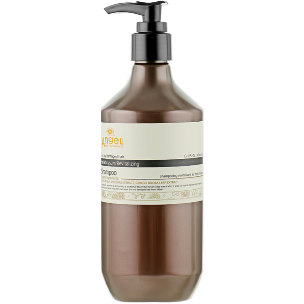Angel Professional Paris Provence Helichrysum Revitalising Shampoo - Шампунь для сухого та пошкодженого волосся з екстрактом безсмертника