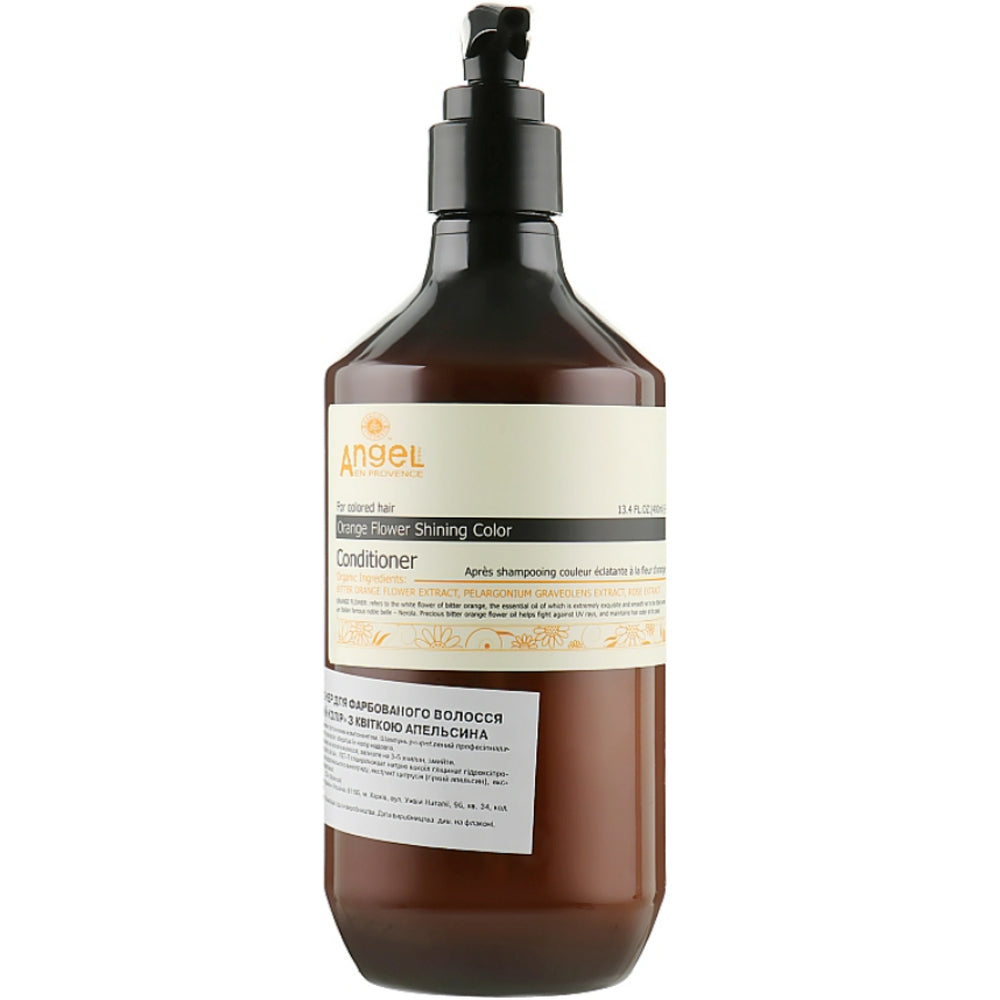 Angel Professional Paris Provence Orange Flower Shining Color Conditioner - Кондиціонер для фарбованого волосся з квіткою апельсина