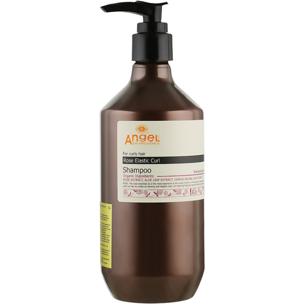 Angel Professional Paris Provence Rose Elastic Curl Shampoo -  Шампунь для кучерявого волосся з екстрактом троянди