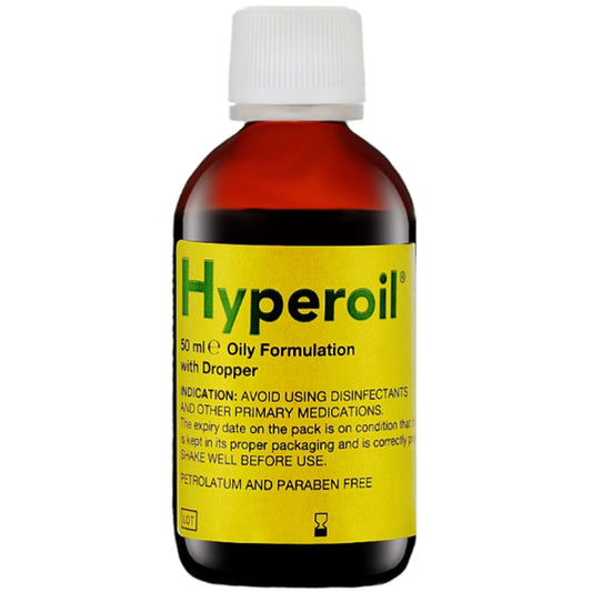 Загоювальний олійний спрей - Hyperoil Oil Spray For Any Wound Any Time Glass Bottle