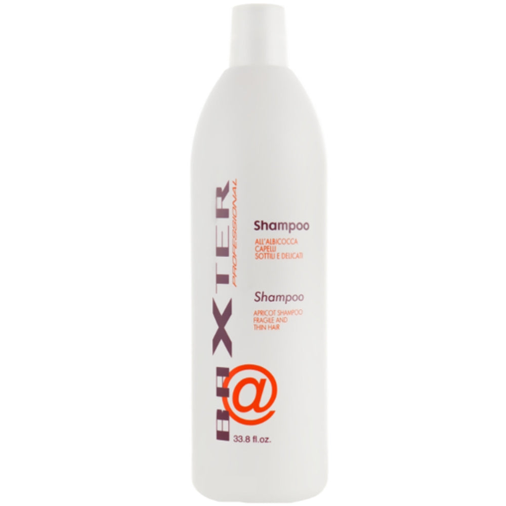 Punti di Vista Baxter Apricot Shampoo - Зміцнюючий шампунь для тонкого волосся з екстрактом абрикоса