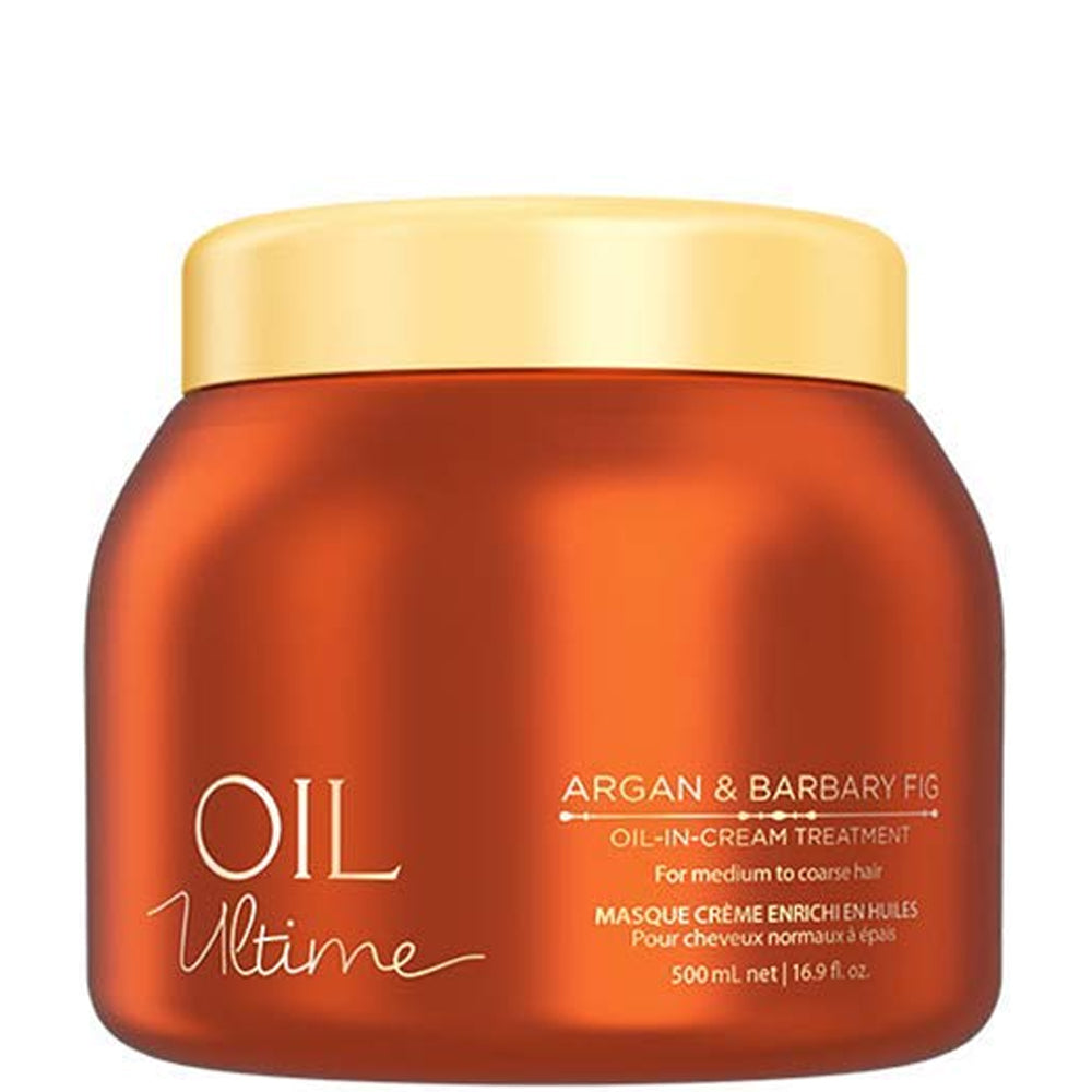 Schwarzkopf Oil Ultime Argan &amp; Barbary Fig Oil-In-Treatment - Маска з оліями Аргана і берберійської фіги для жорсткого і нормального волосся