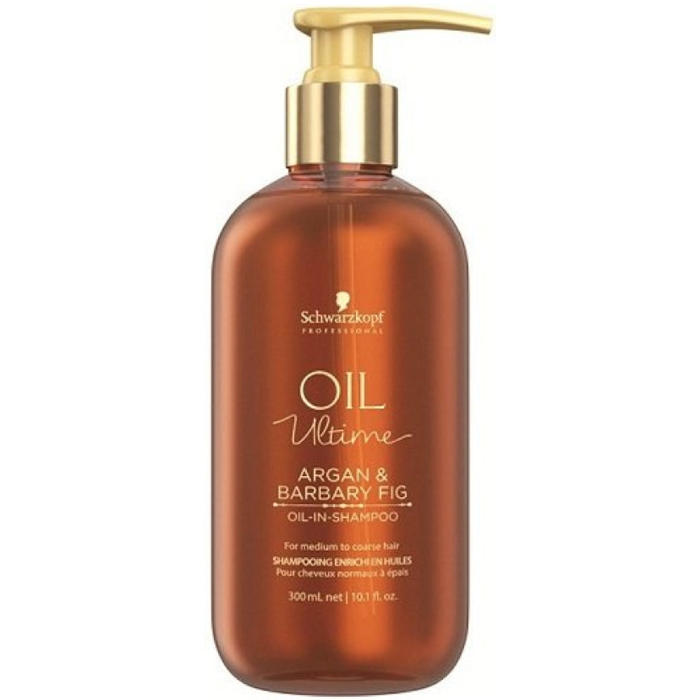 Schwarzkopf Oil Ultime Argan &amp; Barbary Fig Oil-In-Shampoo - Шампунь з оліями Аргана і берберійської фіги для жорсткого і нормального волосся