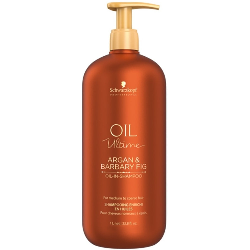 Schwarzkopf Oil Ultime Argan &amp; Barbary Fig Oil-In-Shampoo - Шампунь з оліями Аргана і берберійської фіги для жорсткого і нормального волосся
