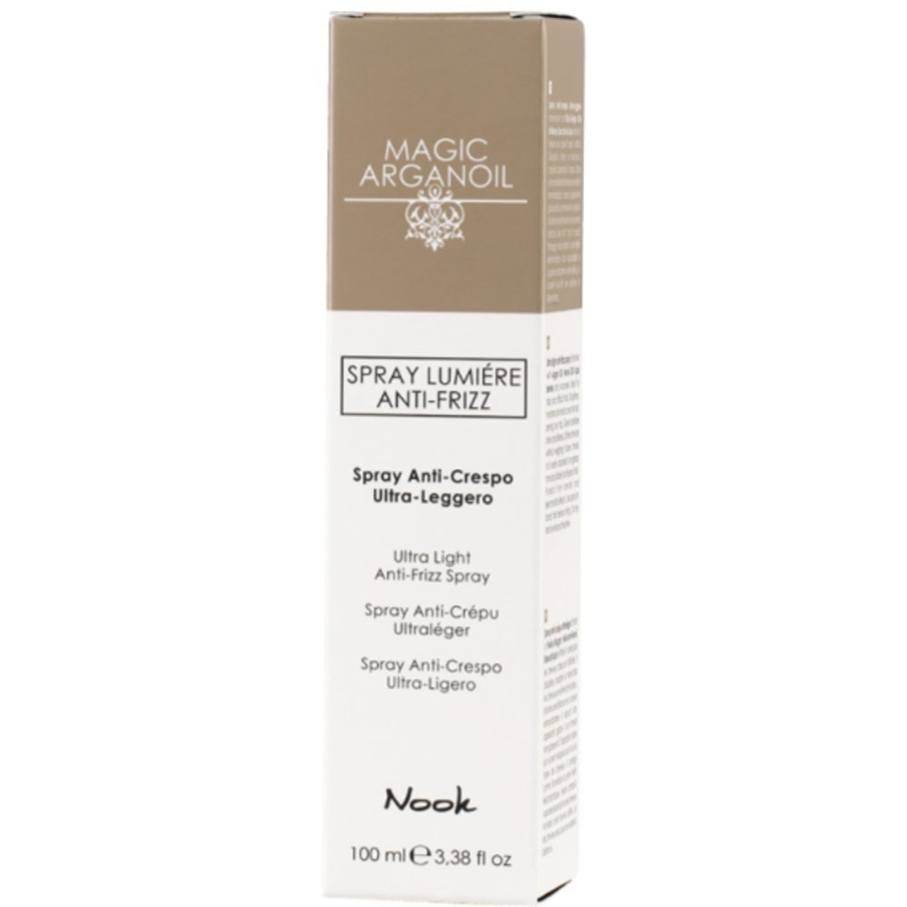 Nook Magic Arganoil Spray Lumiere Anti-Frizz - Спрей с антистатическим эффектом