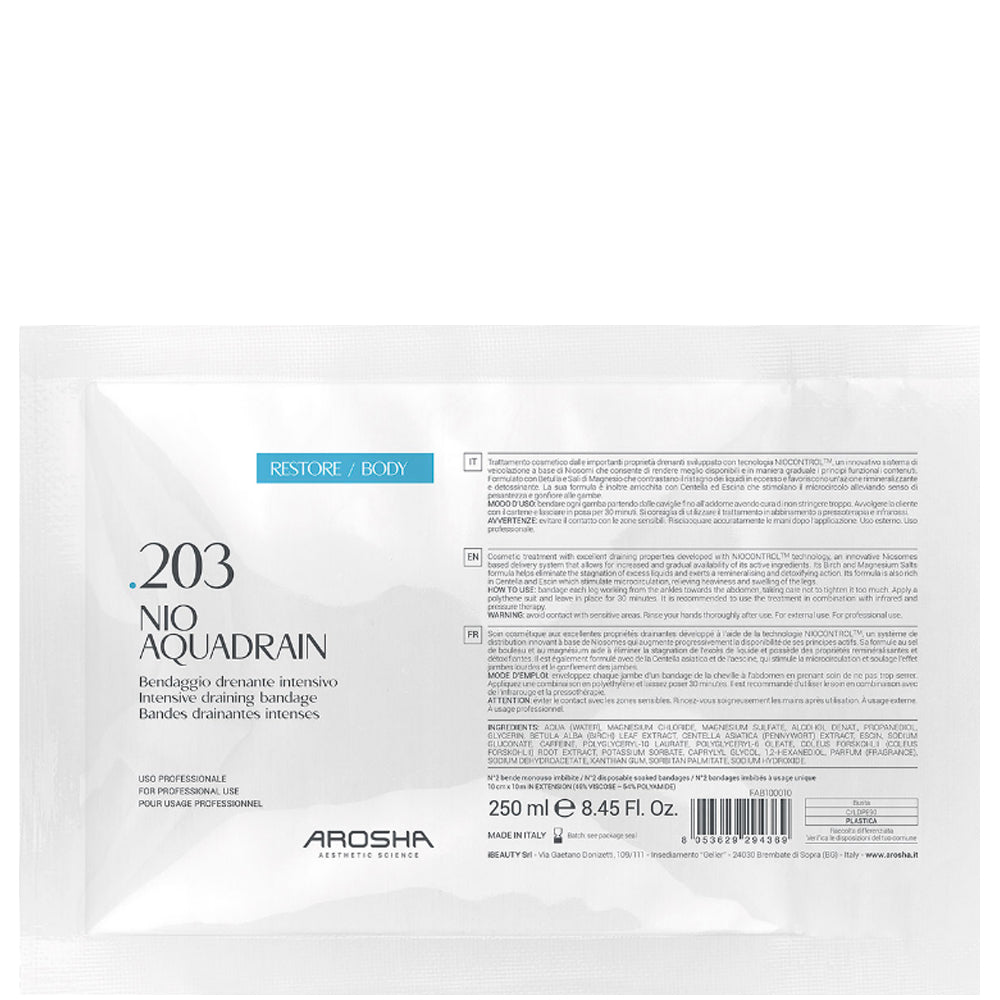 Дренажний бандаж Arosha 203 Nio Aquadrain