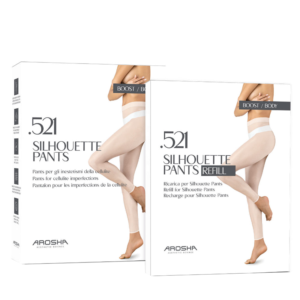 Уходовые леггинсы, пропитанные антицеллюлитным раствором Силуэт - Arosha 521 Silhouette Pants