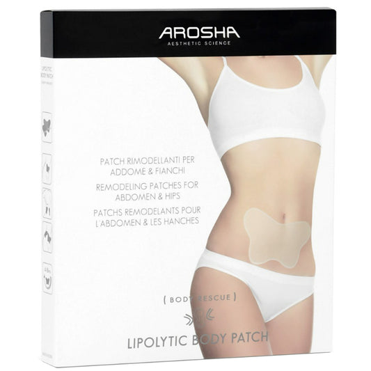 Липолитический пластырь для зоны живота Бабочка 4 процедуры - Arosha Lipolytic Body Patch