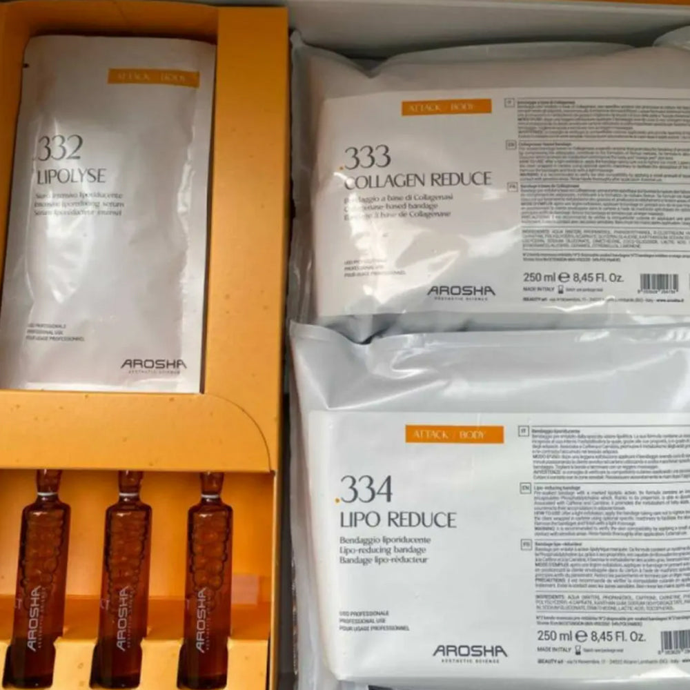 Ліполітичний набір проти фіброзного целюліту Фіброцел – Arosha 330 Fibrocel+ Kit 5