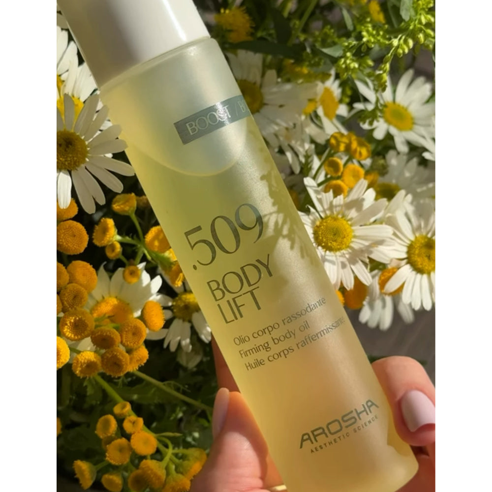 Органічна суха олія для тіла зі зміцнюючим ефектом - Arosha 509 Body Lift Oil