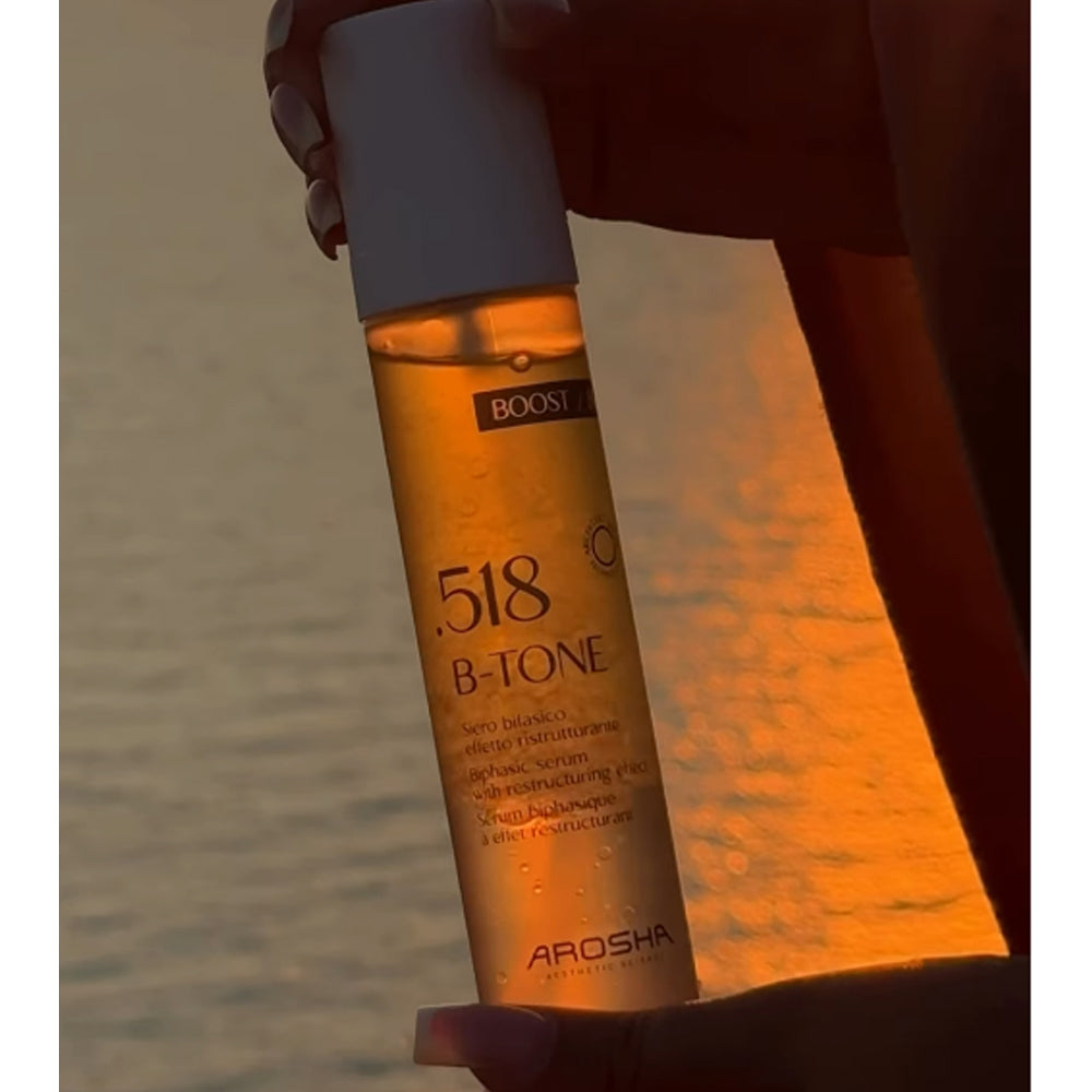 Двофазна сироватка для тонусу та еластичності шкіри - Arosha 518 B-Tone Serum