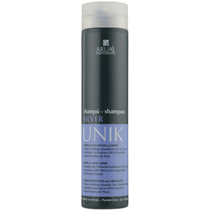 Arual Unik Silver Shampoo - Шампунь для світлого та сивого волосся