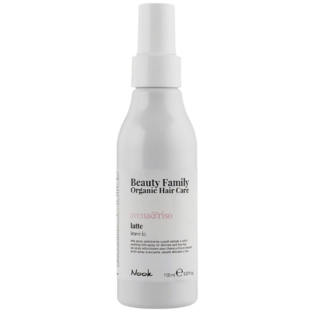 Nook Beauty Organic Hair Care Aveno Riso - Молочко-спрей для тонкого волосся