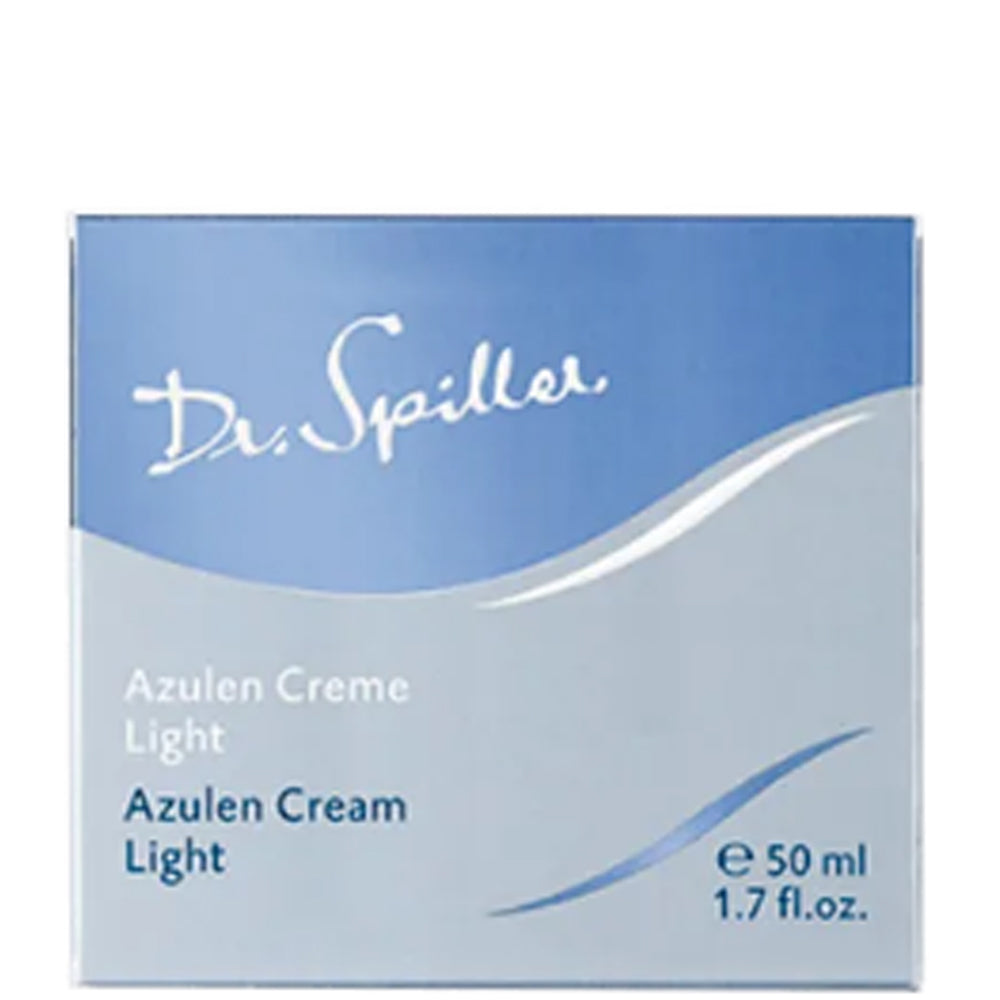 Легкий заспокійливий крем з азуленом - Dr. Spiller Azulen Cream Light