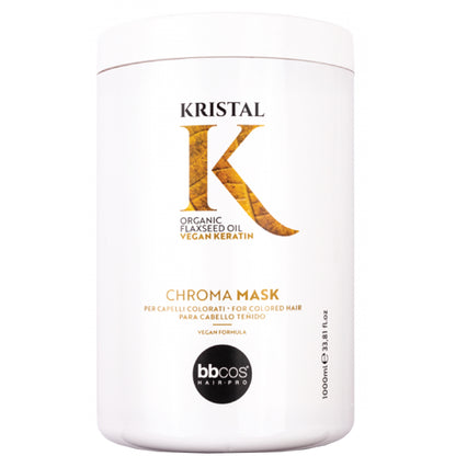 Маска для фарбованого волосся - BBcos Kristal Chroma Mask
