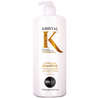 Шампунь для фарбованого волосся - BBcos Kristal Chroma Shampoo