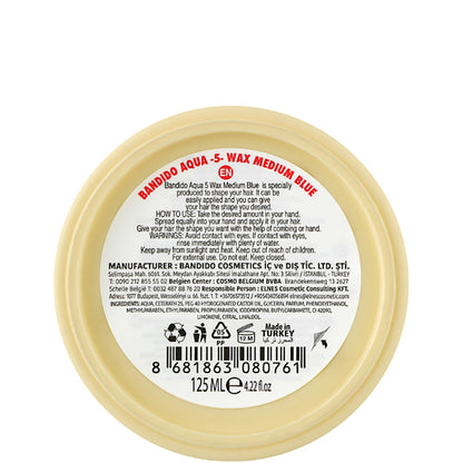 Віск для укладки волосся на водній основі середньої фіксації - Bandido Aqua Wax