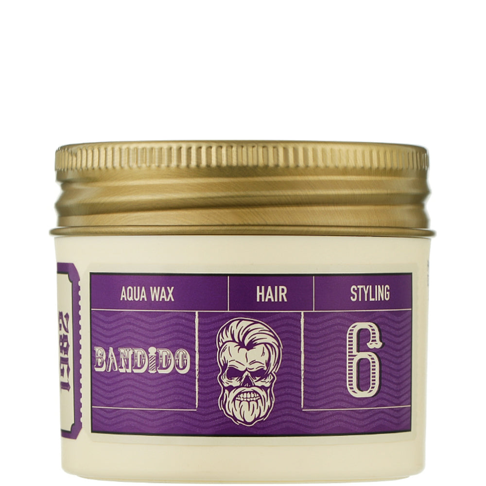 Воск для укладки волос на водной основе средней фиксации – Bandido Aqua Wax Violetta
