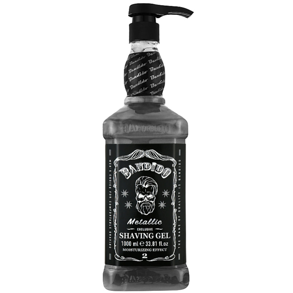 Гель для бритья, металлик - Bandido Shaving Gel Metallic